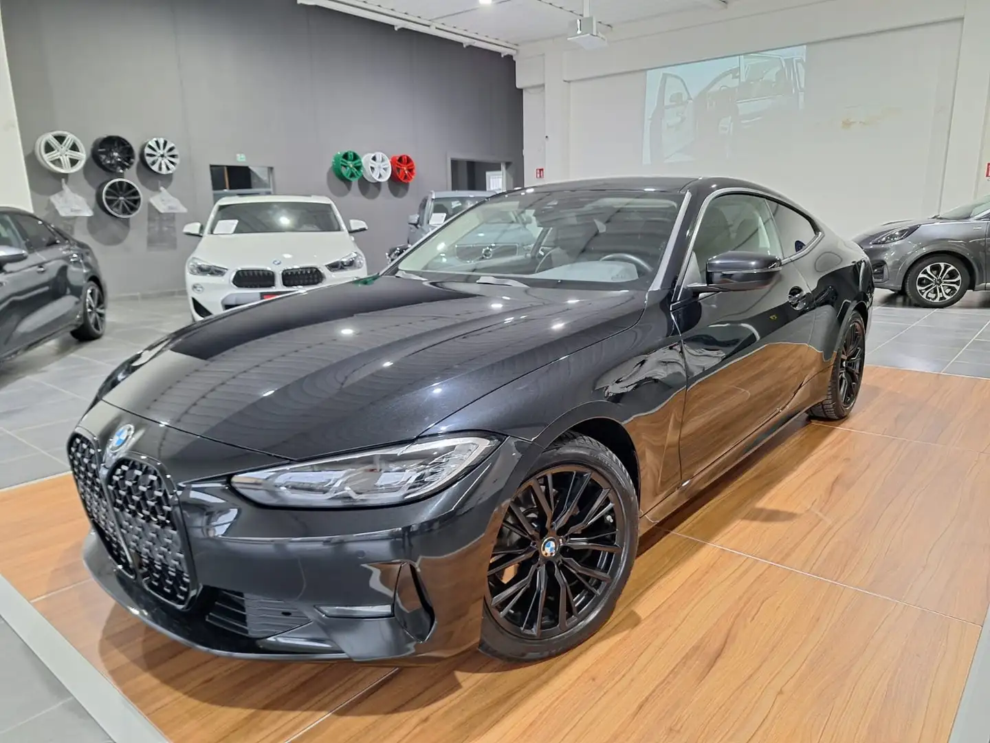 BMW 420 420d Coupe mhev 48V xdrive Sport auto Noir - 1