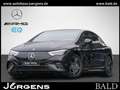 Mercedes-Benz EQE 350 4M AMG-Sport/Pano/Hyper/Leder/Night/19" Zwart - thumbnail 1