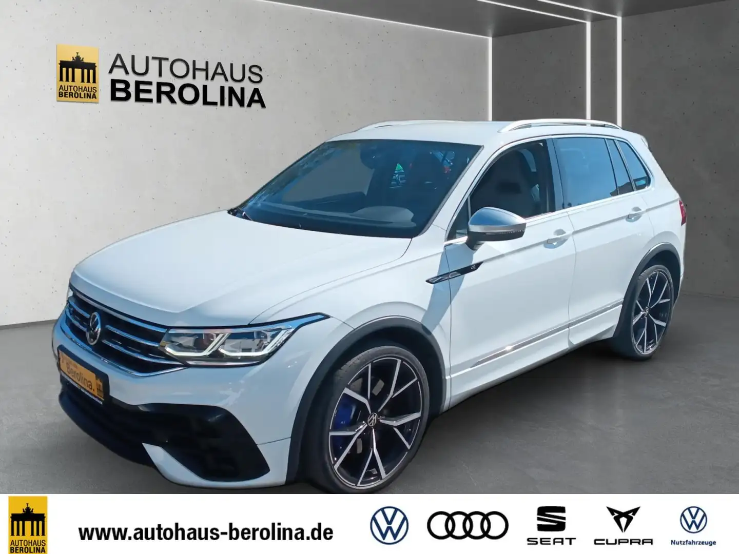 Volkswagen Tiguan R *IQ-MATRIX*AHK*ACC*NAV*R-CAM*PDC*SHZ* Weiß - 2