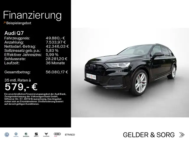 2022 Audi Q7 in Black for sale