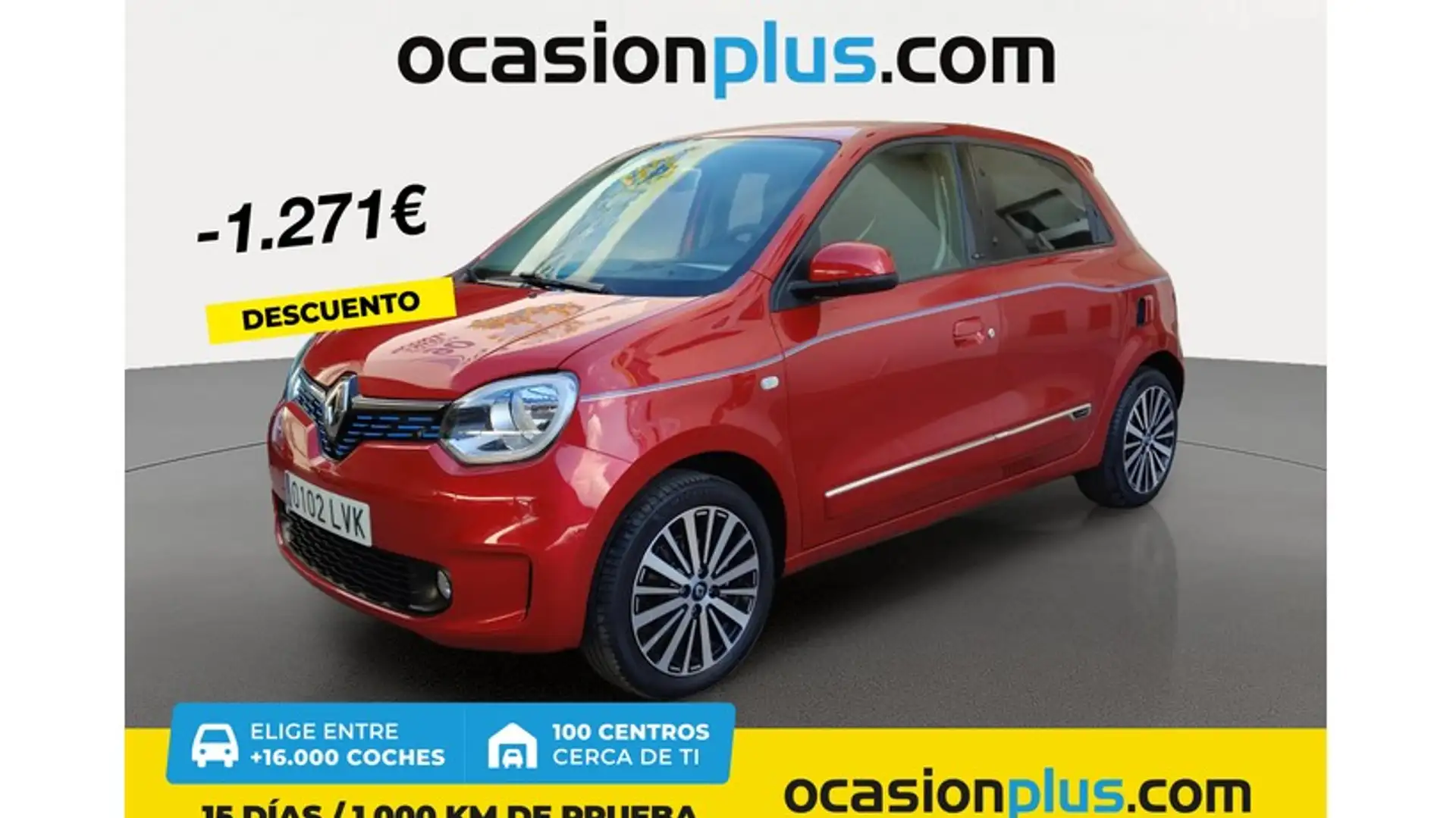 Renault Twingo Electric Zen R80 60kW Batería 20kW/h Rojo - 1
