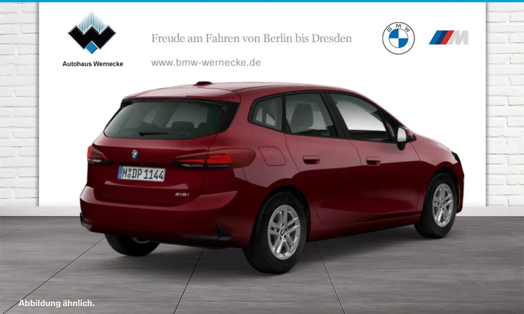 BMW 218 i Active Tourer DAB Parkassistent Shz Rouge - 2