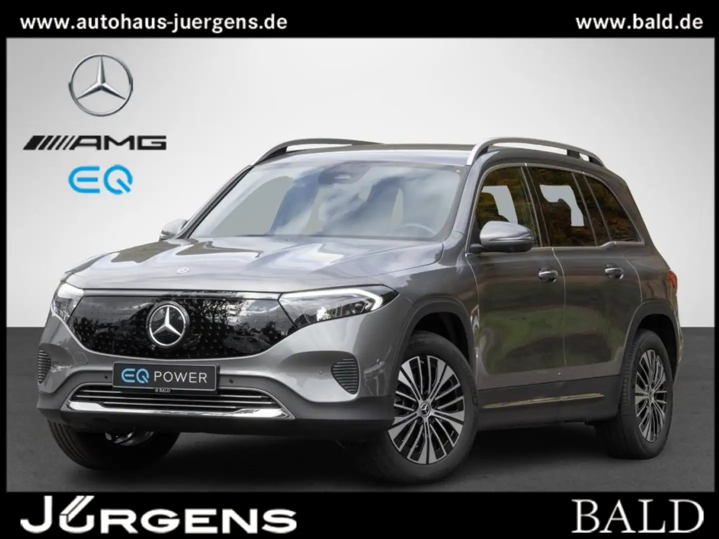 Mercedes-Benz EQB 350 4M Progressive/Distr/360/LED/Keyl/Totw Gris - 1