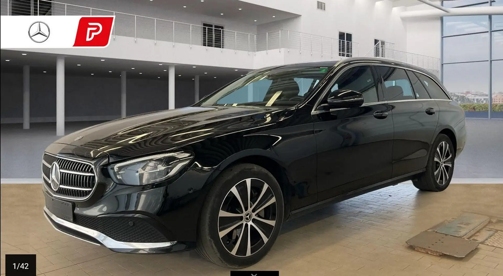 Mercedes-Benz E 300 e Avantgarde 360°*AHK*18*LED*Navi*DAB*1Han Schwarz - 1