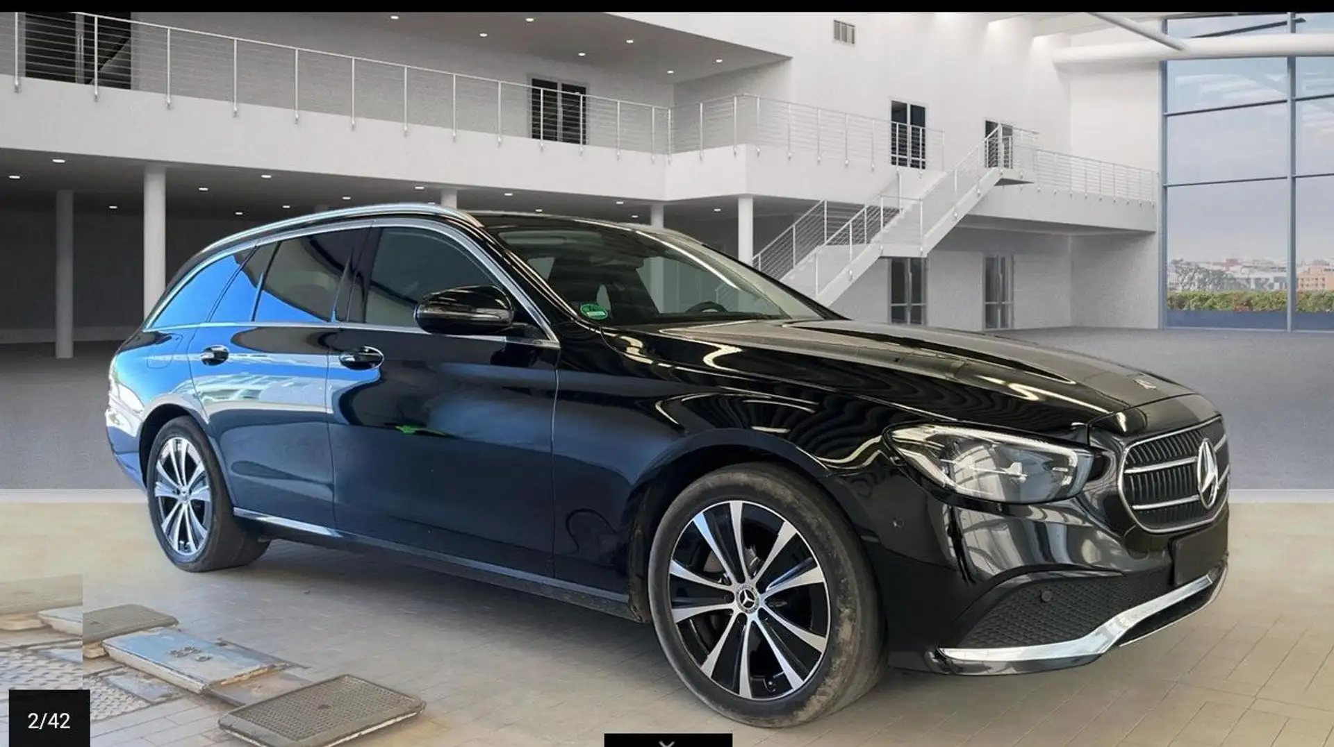 Mercedes-Benz E 300 e Avantgarde 360°*AHK*18*LED*Navi*DAB*1Han Schwarz - 2