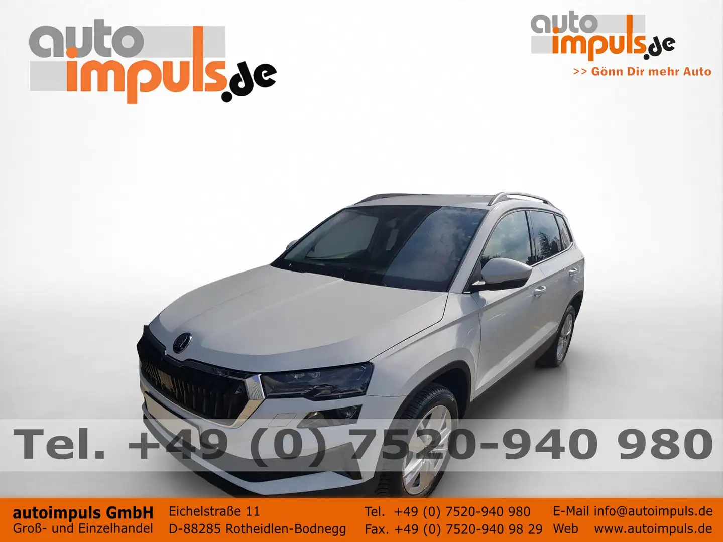Skoda Karoq Selection 1,5TSI DSG 110KW/150PS Navi Columbus,... White - 1