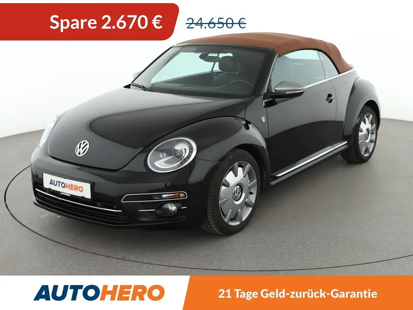 Volkswagen Beetle 1.4 TSI Karmann BM*NAVI*XENON*PDC*SHZ*KLIMA* Schwarz - 1