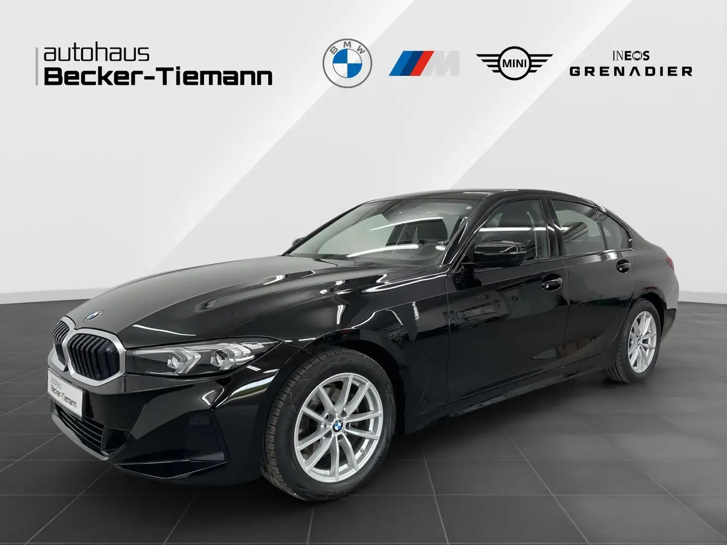 BMW 320 d A Lim,Navi,Sportsitze,Fernlichtassistent,etc. Schwarz - 1