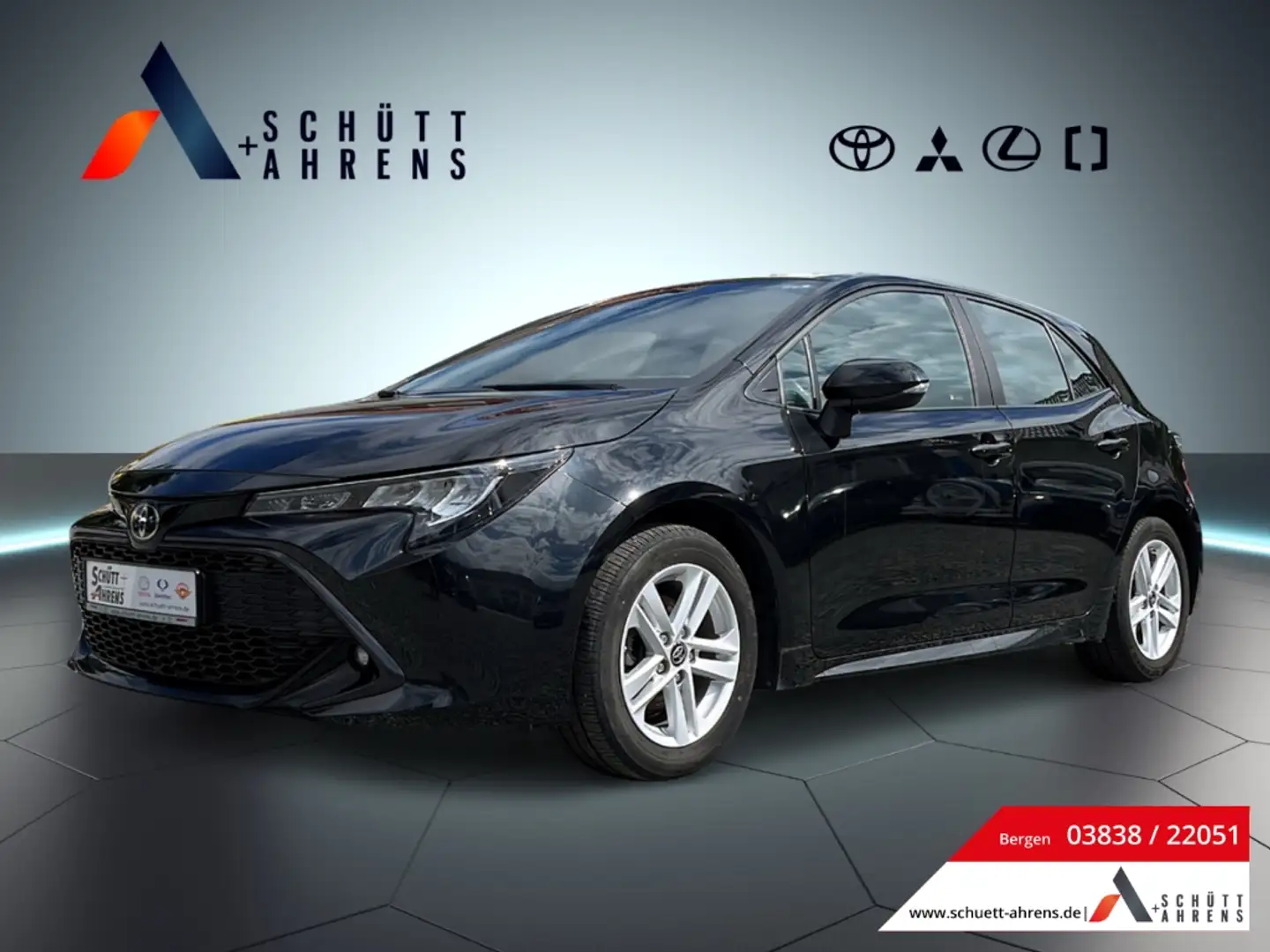 Toyota Corolla Comfort 1.2T KLIMA BT DAB SHZ KAM Noir - 1