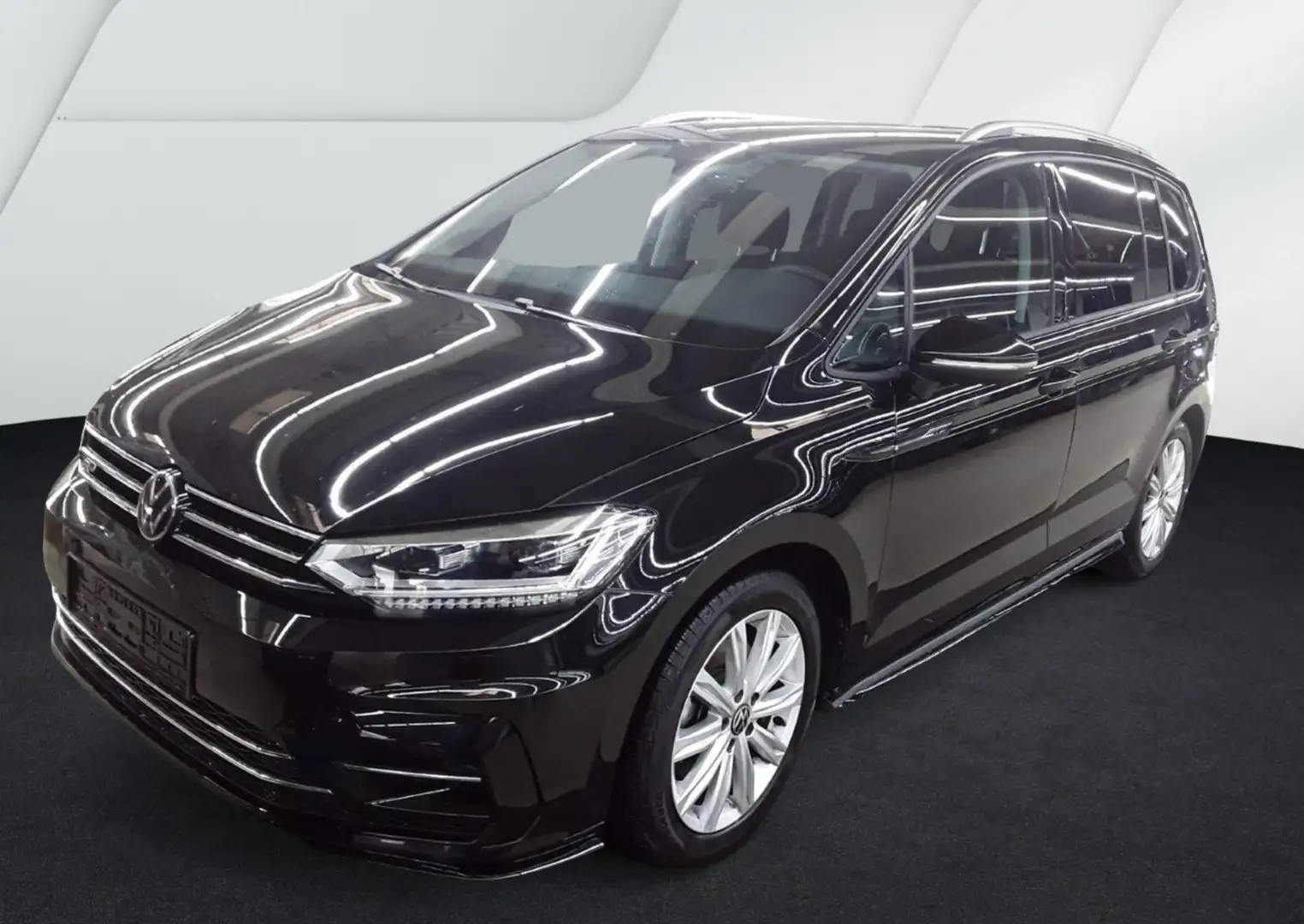 Volkswagen Touran 1.5 TSI DSG R-LINE LM17 NAVI KAMERA VIRTU Schwarz - 2