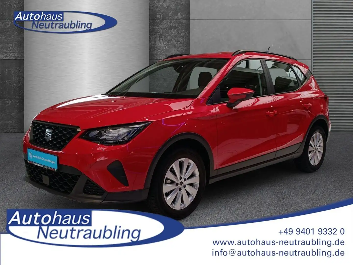 SEAT Arona 1.0 TSI "STYLE" 95 PS +KLIMA+APP-CONNECT+LED+ Rot - 1