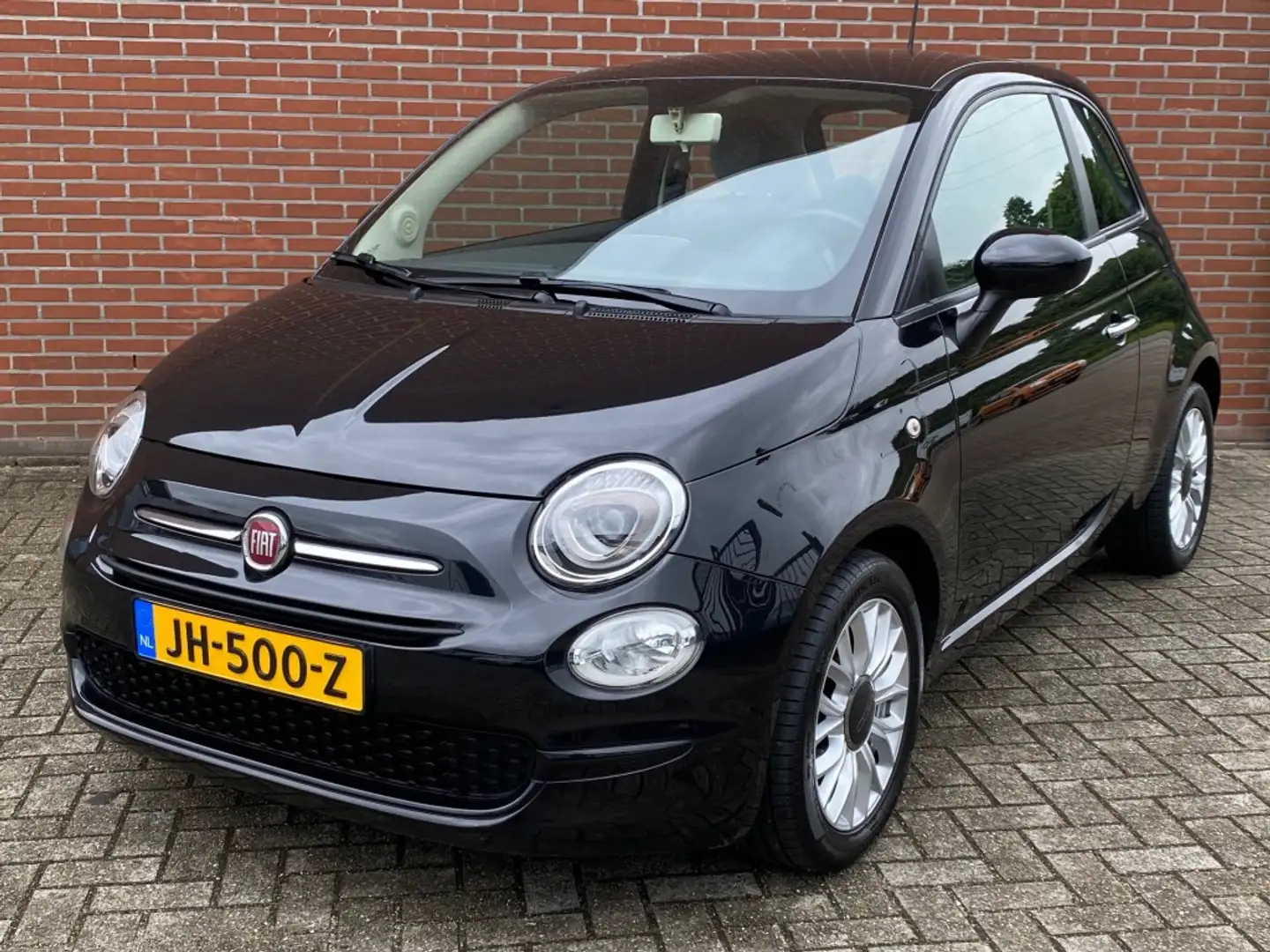 Fiat 500 0.9 TA T 80PK POPSTAR AUTOMAAT AIRCO LMV BLUETOOTH Zwart - 2