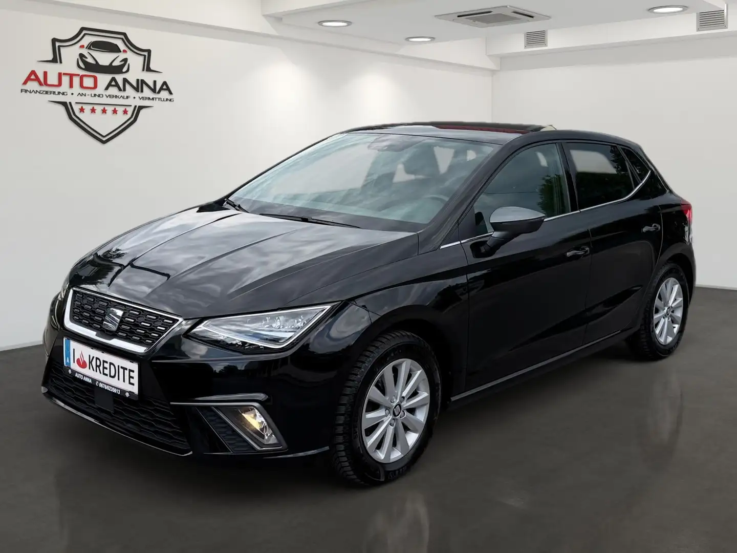 SEAT Ibiza Xcellence 1,6 TDI CR DSG **1-Besitz**Finanzierung Schwarz - 1