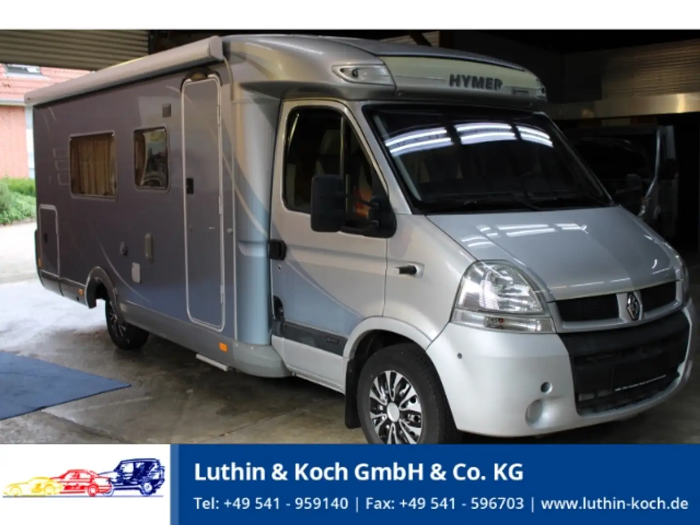 Hymer/Eriba Tramp CL 676 GT 3,0 dci Heckbad Einzelbetten Blu/Azzurro - 1