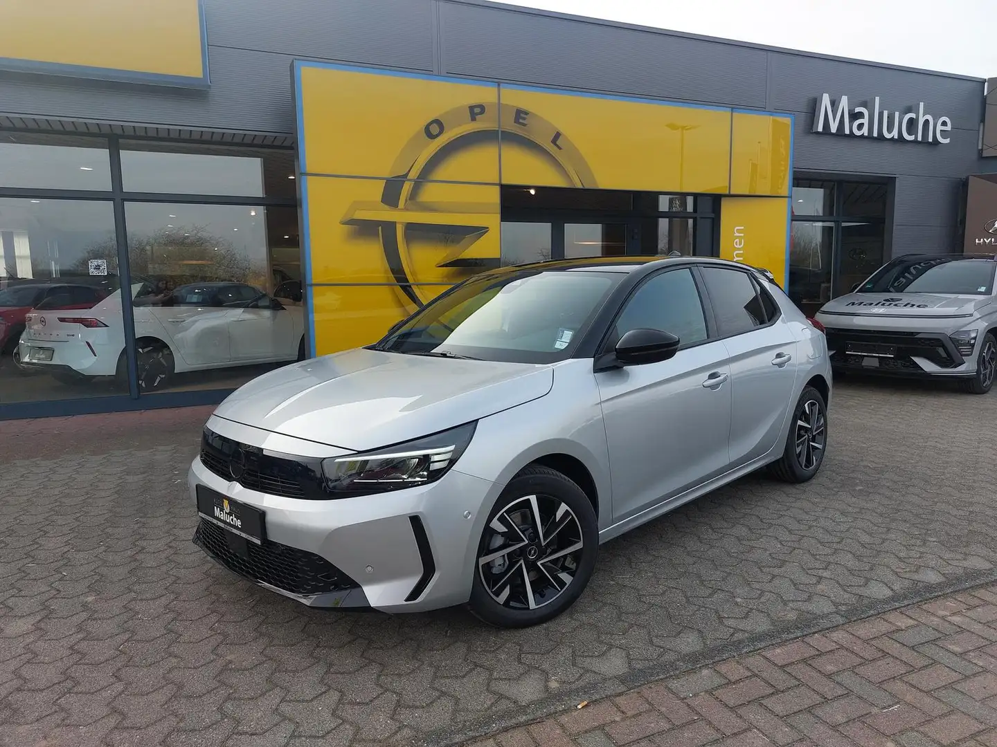 Opel Corsa GS 48V MHEV 6-eDTC+Navi+SHZ+Kamera+LED+ Silber - 2