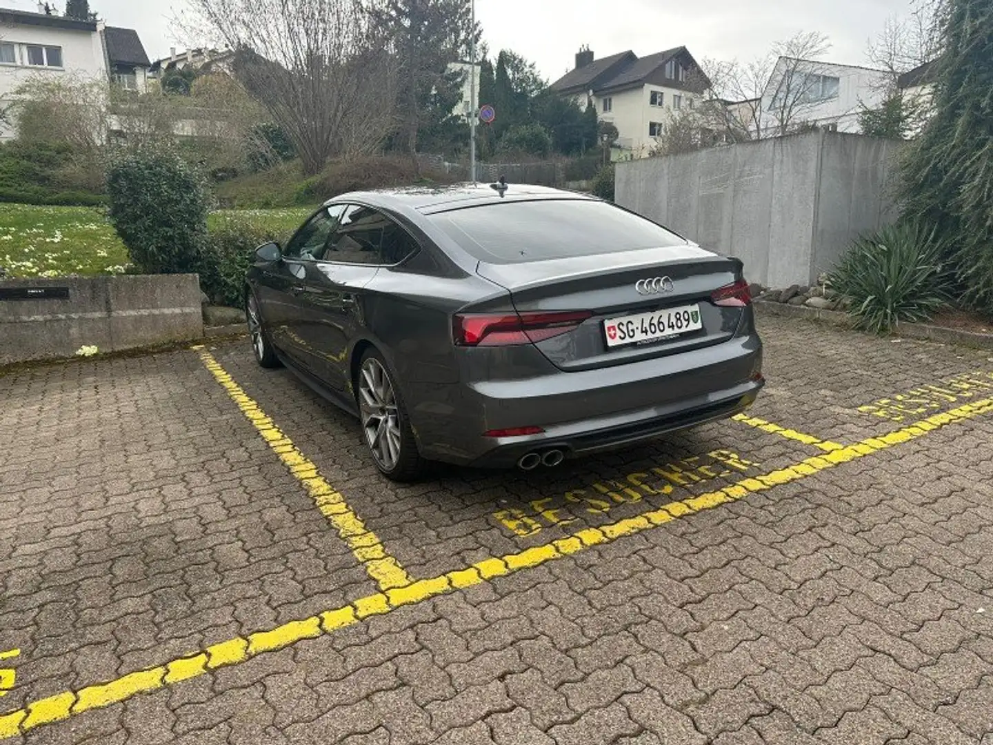 Audi A5 A5 Sportback 40 TDI quattro S tronic S line Grau - 1