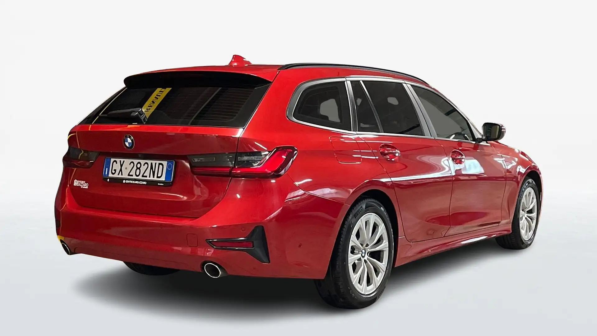BMW 318 Touring 318d Mild Hybrid 48V Business Adva Rosso - 2