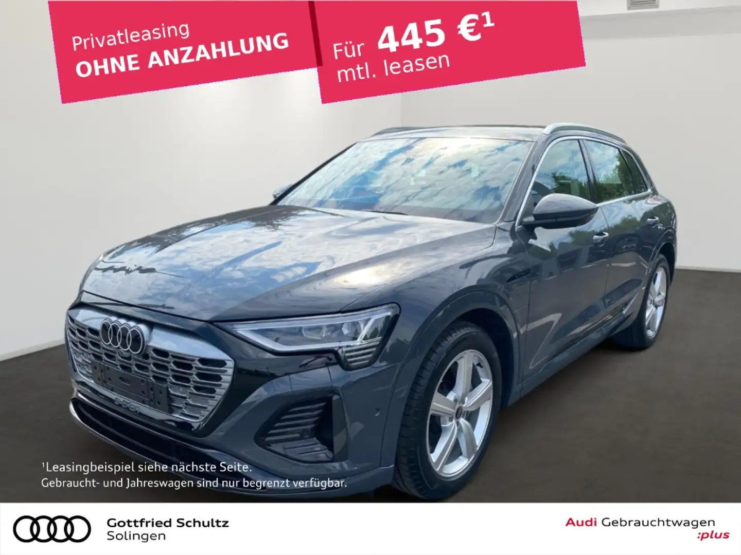 Audi Q8 e-tron 50 quattro S line Grau - 1