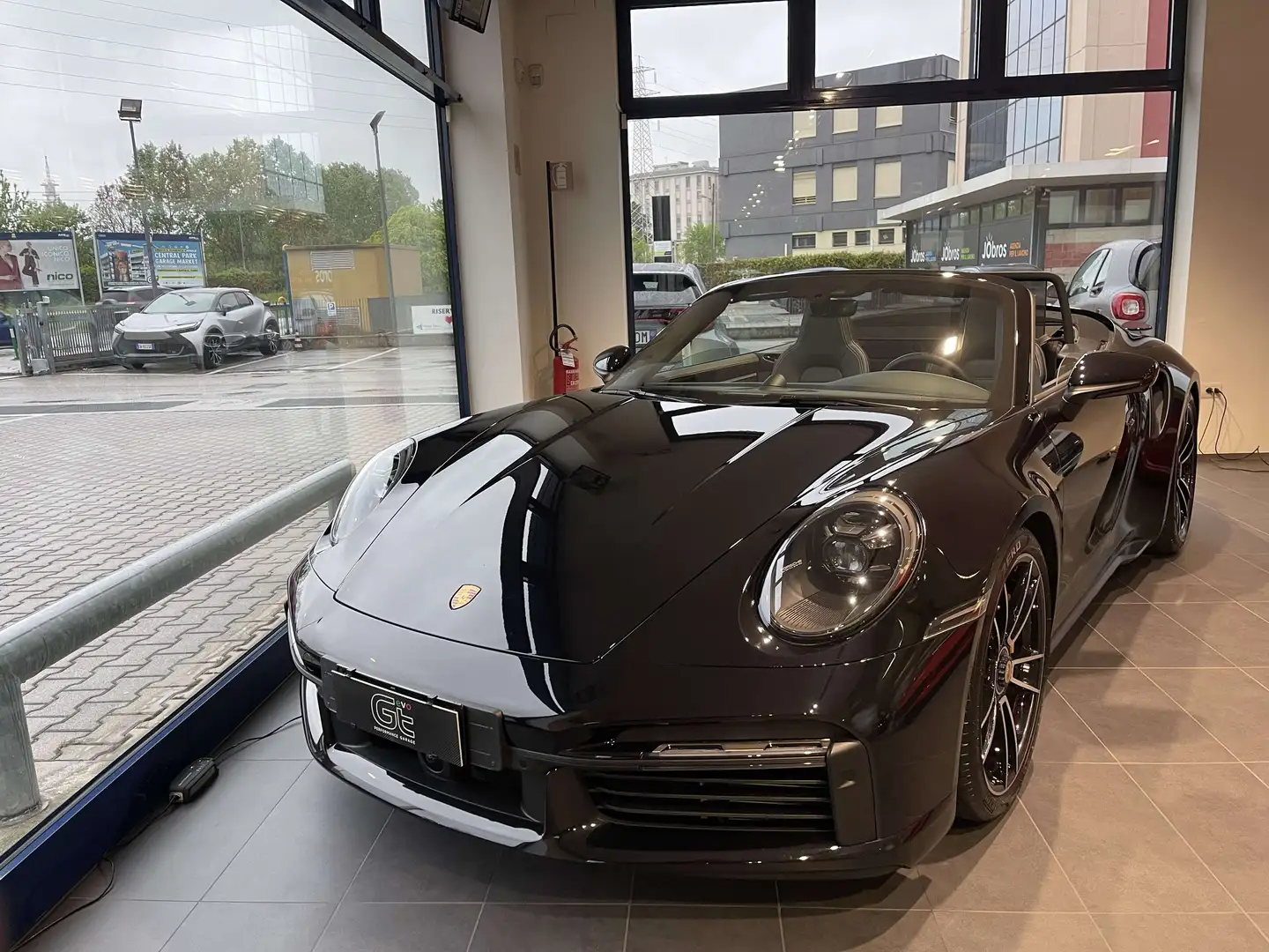 Porsche 911 992 Turbo S Possibilità Leasing Freni Carbon Schwarz - 1