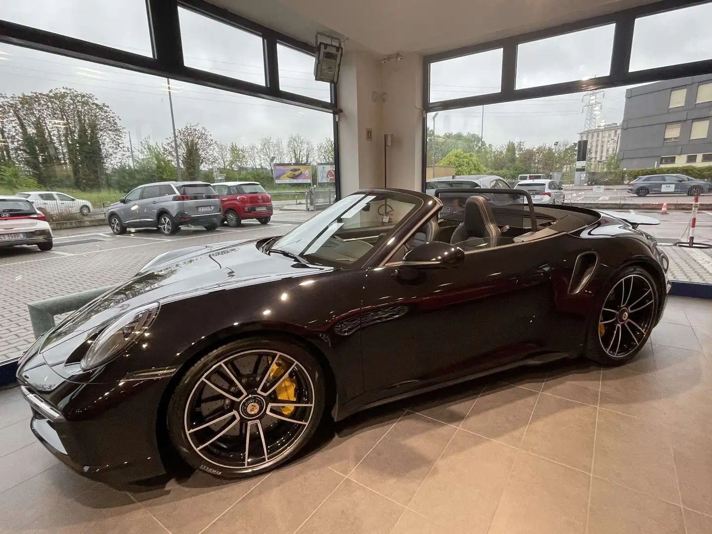 Porsche 911 992 Turbo S Possibilità Leasing Freni Carbon Schwarz - 2