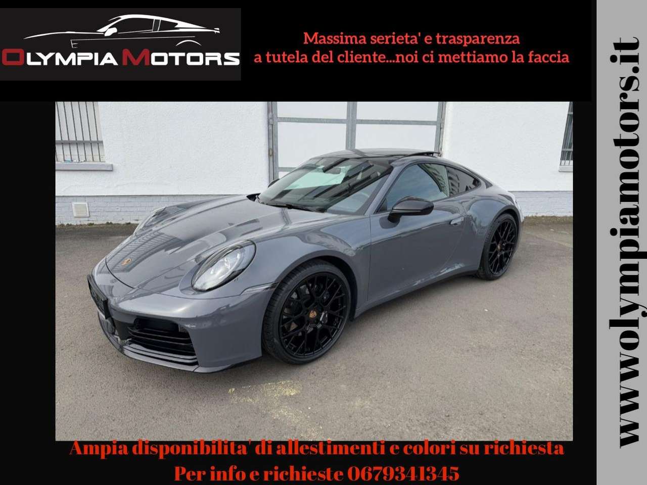 Porsche 992 911.2 NEW CARRERA TETTO BOSE CHRONO 21 LED NAVI