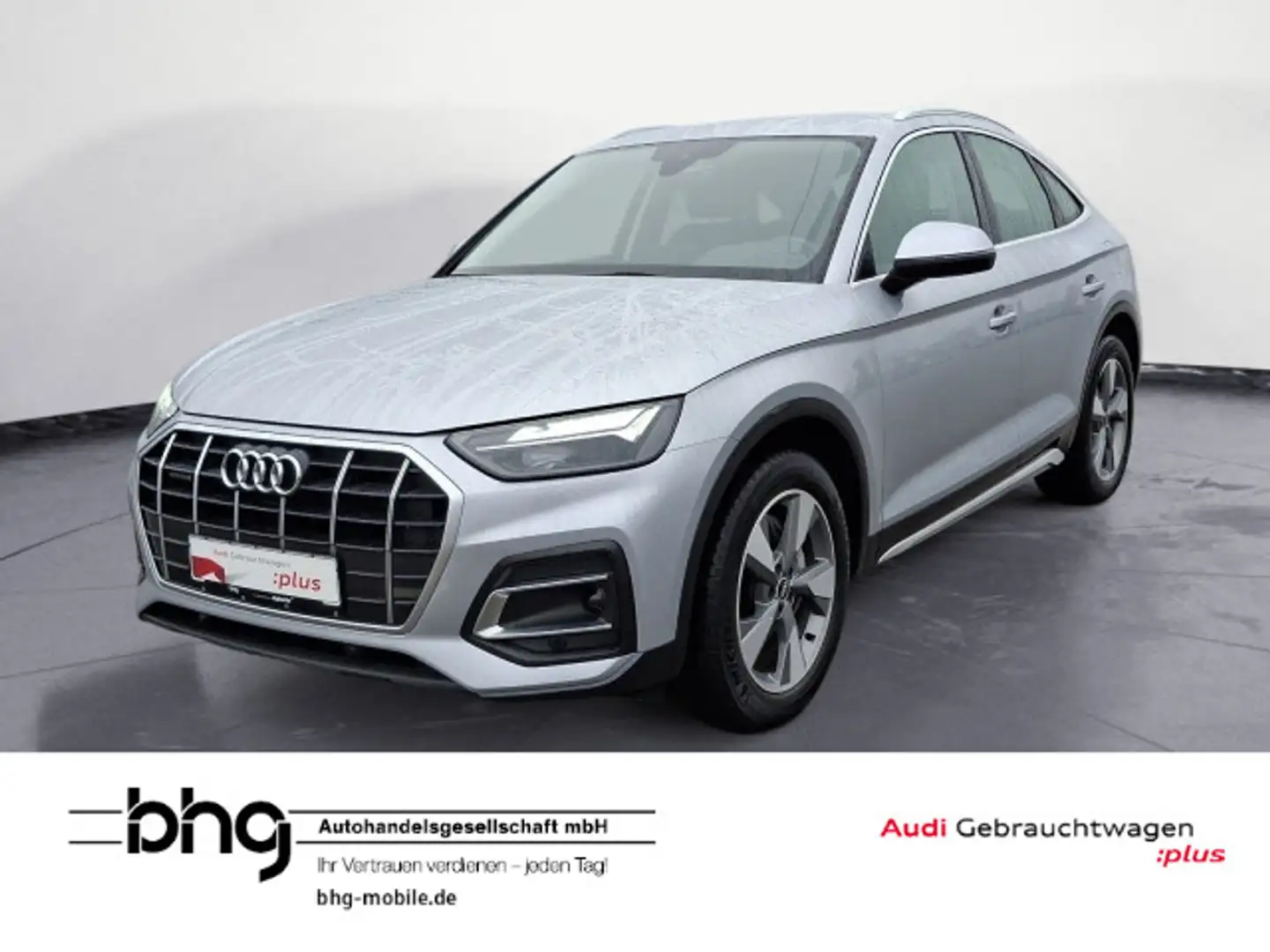 Audi Q5 50 TFSIe quattro AirSuspension Navi Silber - 1
