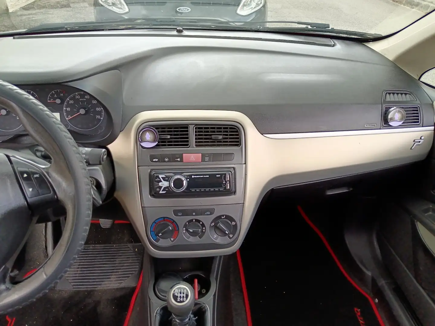 Fiat Grande Punto 3p 1.3 mjt 16v Emotion 90cv 6m Rood - 2