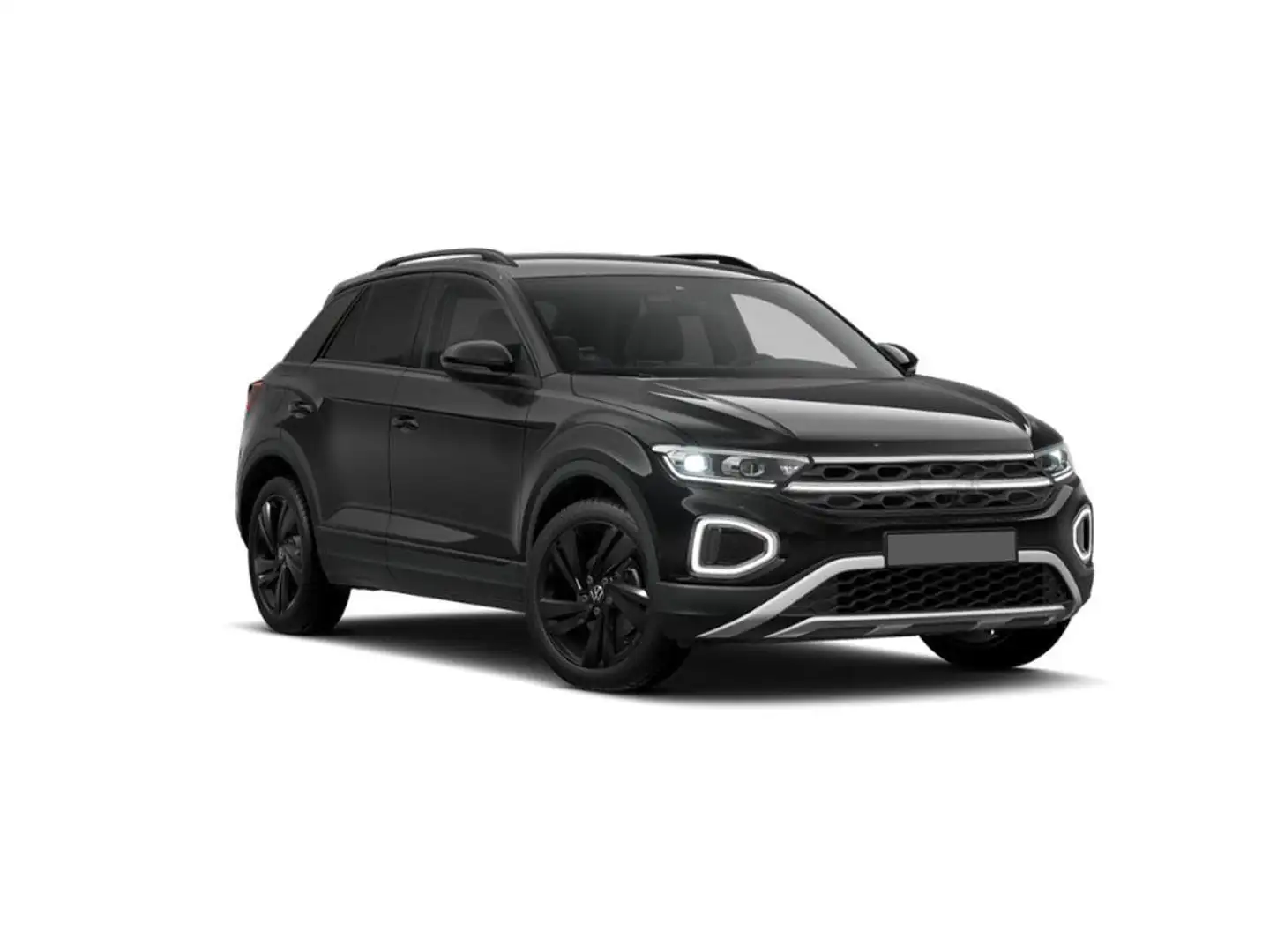 Volkswagen T-Roc Dark Line 1.5 TSI DSG *AHK*NAVI*Matrix* EasyOpe... Noir - 1