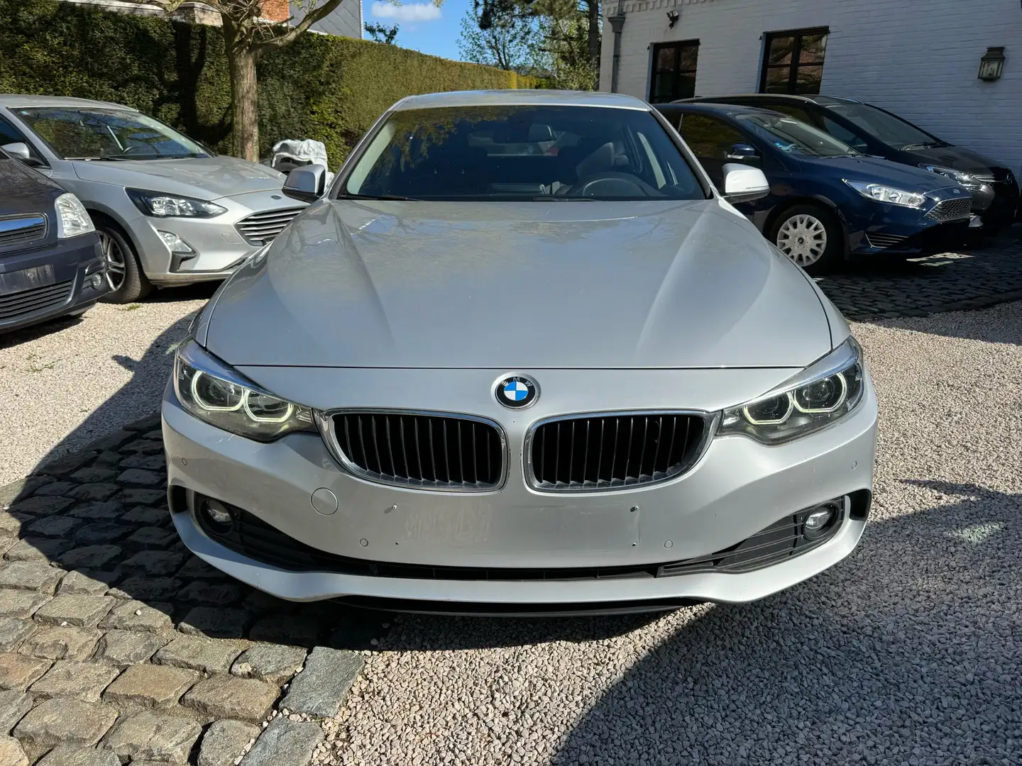 BMW 420 Grancoupé - 2018 - 72500km - Automaat - GARANTIE! srebrna - 1