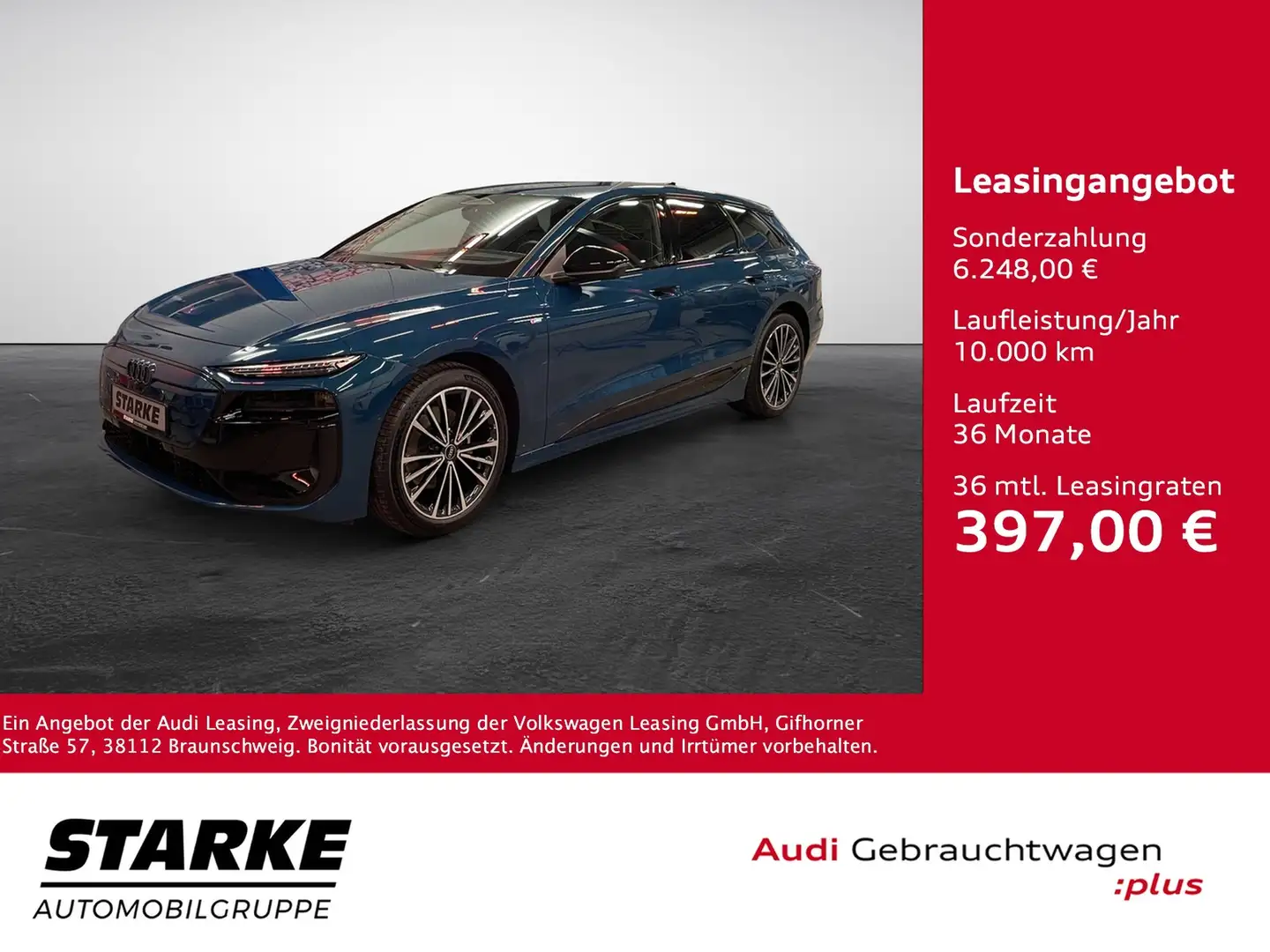 Audi A6 e-tron Avant S line Grau - 1