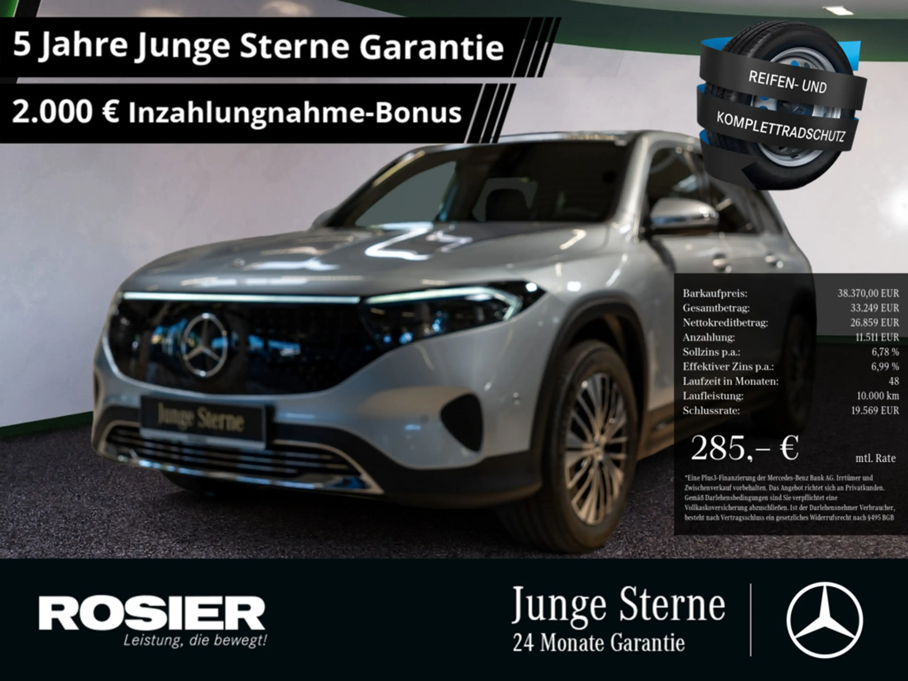 Mercedes-Benz EQB 250 + Progressive Advanced LED NAVI KAMERA
