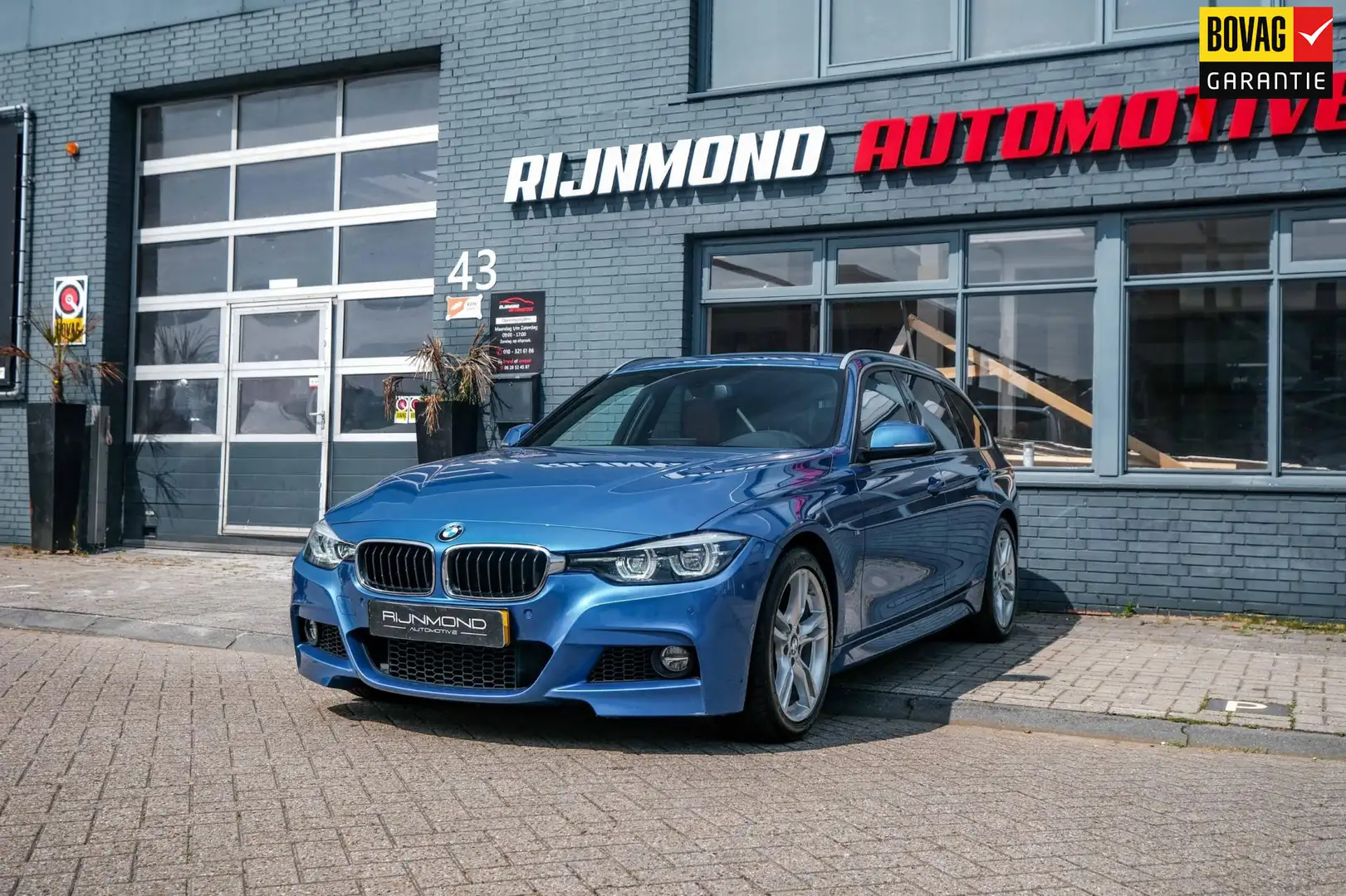 BMW 318 3-serie Touring 318i M Sport Corporate Lease|Navi| Azul - 1