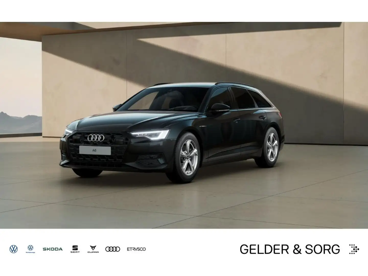 Audi A6 Avant 40 TDI Winterreifen*HuD*Matrix*ACC*360° Schwarz - 1