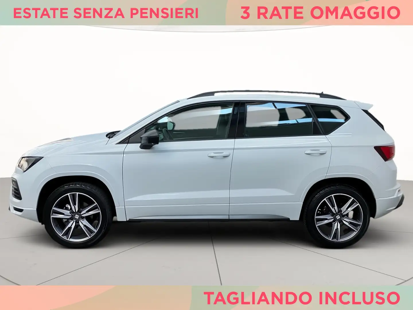 SEAT Ateca 1.5 ecotsi fr 150cv dsg Bianco - 2