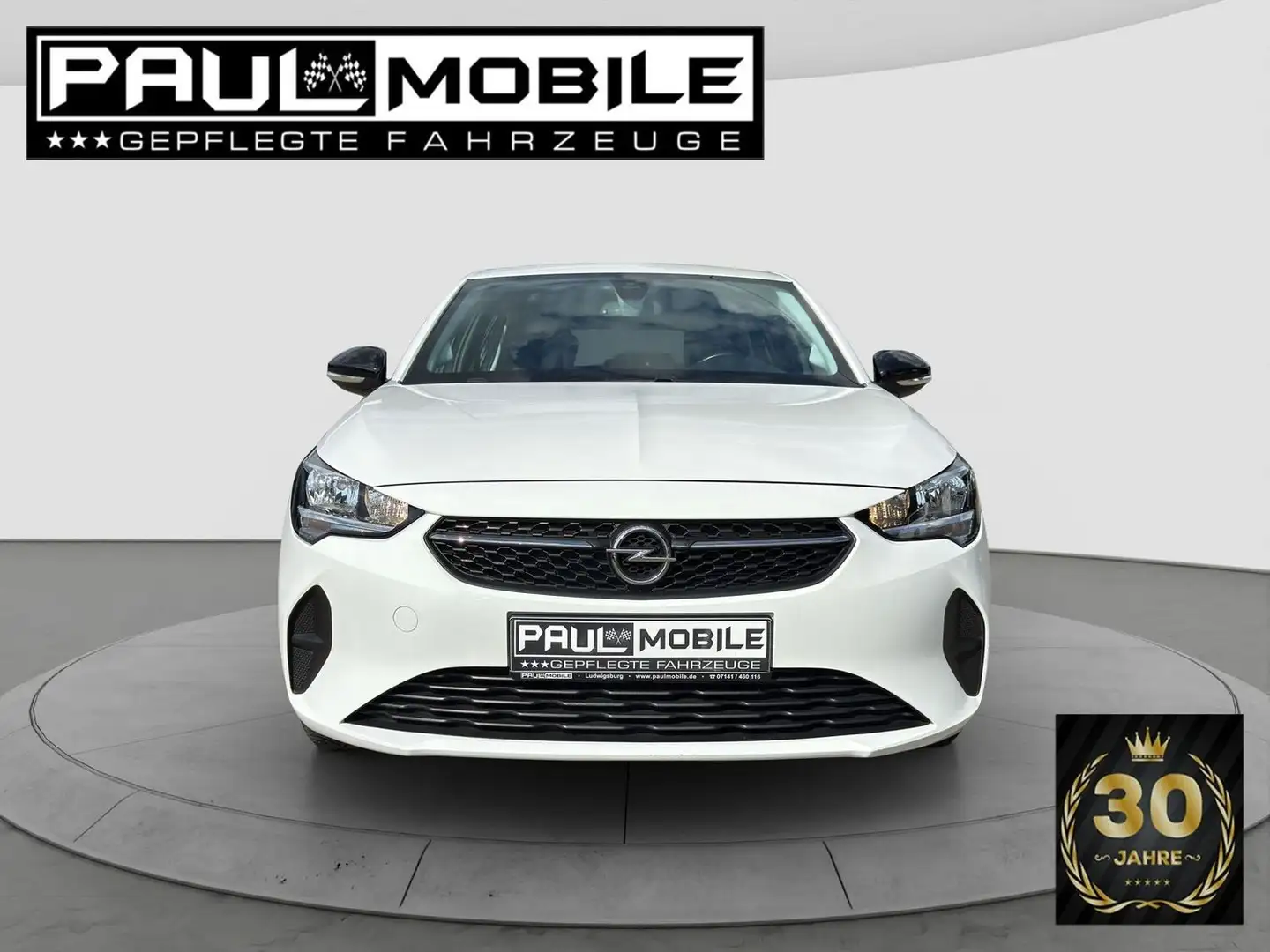 Opel Corsa 1.2 Navi AppleAndroid Bluetooth PDC Blanc - 2