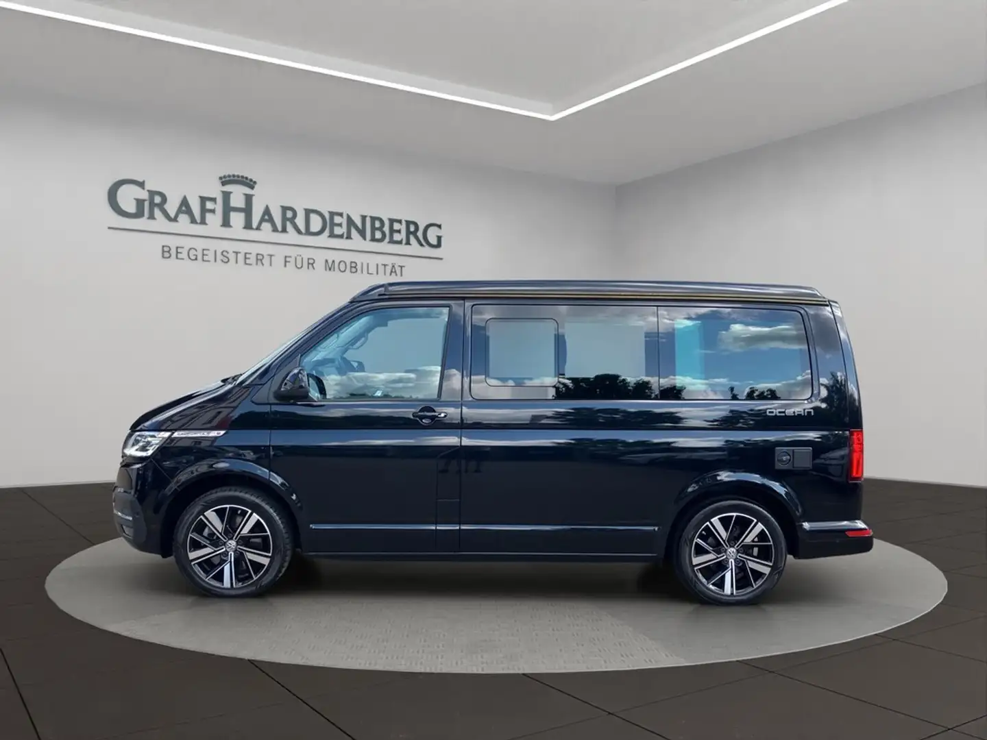 Volkswagen T6 California 6.1 Ocean 4Mot TDI DSG NaviPro AHK Schwarz - 2