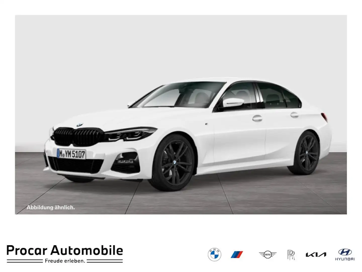 BMW 318 i M Sport RFK NAVI LED Sound Syst. PDC V+H Weiß - 1