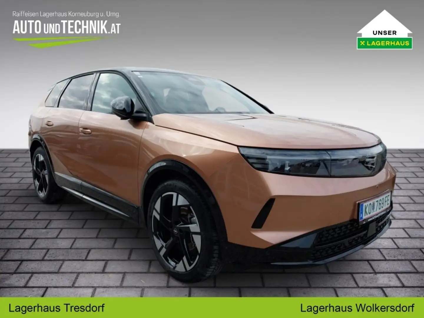 Opel Grandland Electric GS 157KW/Batterie 73kWh Marrone - 2