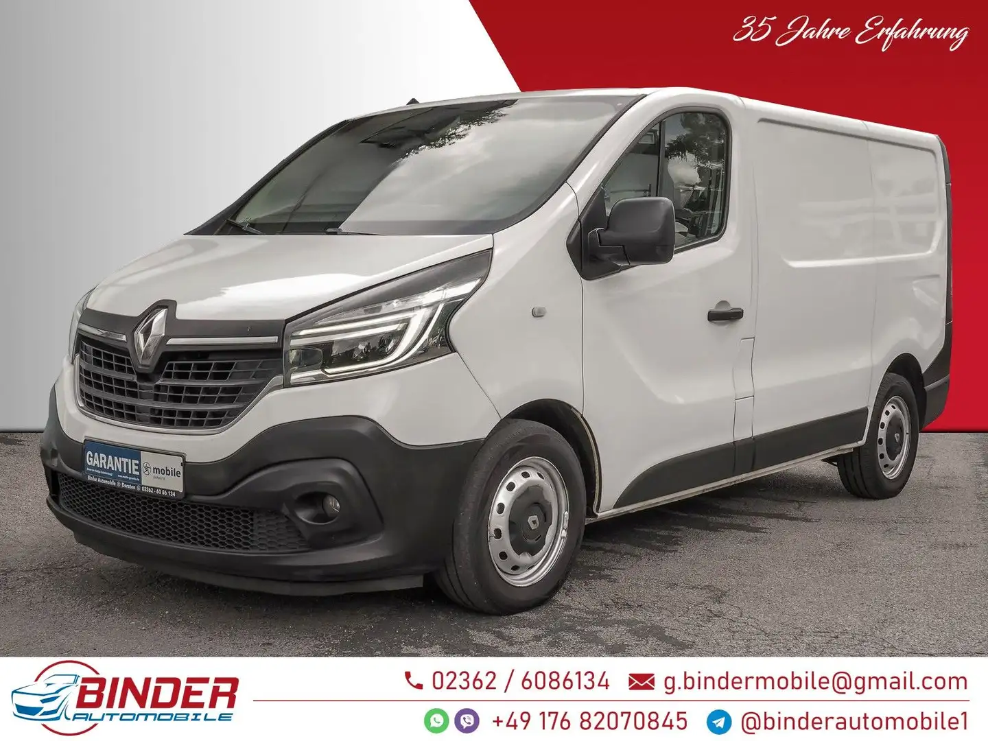 Renault Trafic Kasten 3,0t Komfort*GARANTIE*TOP* Blanco - 1