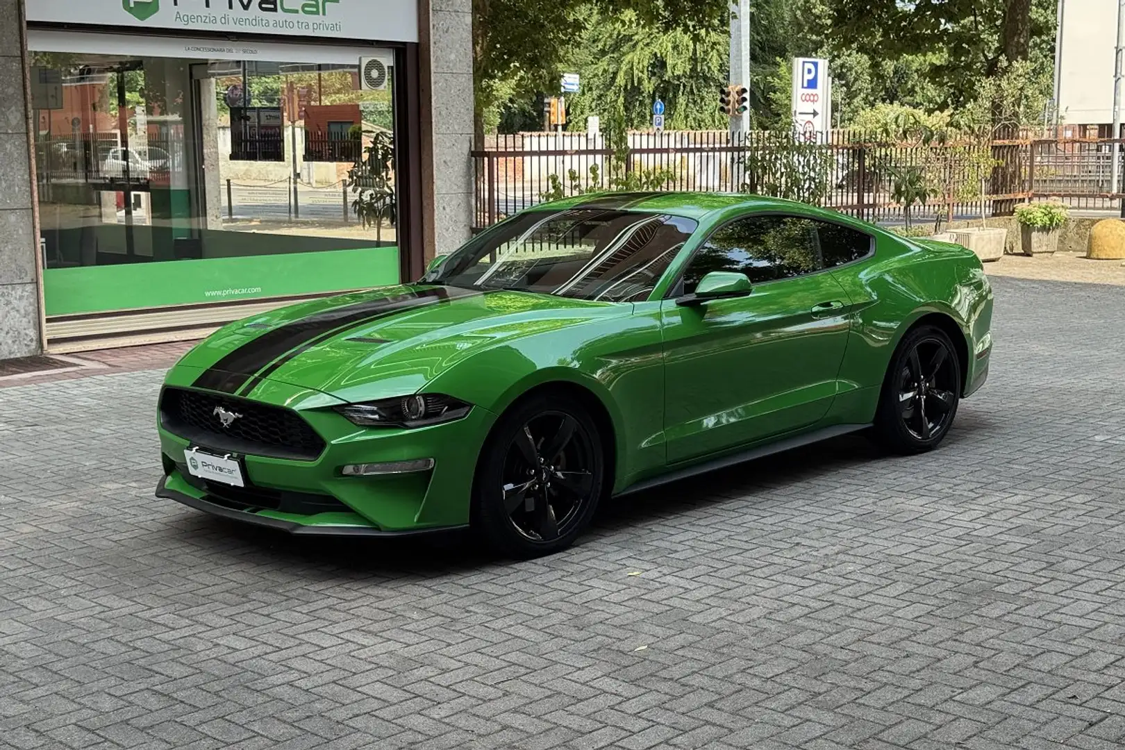 Ford Mustang Mustang Fastback 2.3 EcoBoost aut. Verde - 1