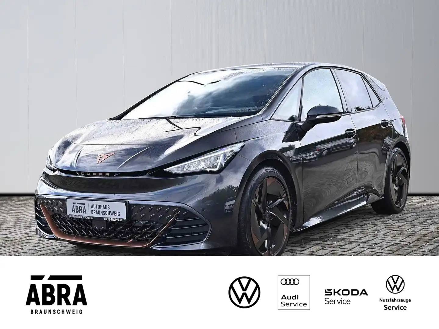 CUPRA Born e-Boost 170 KW LED+HuD+CAM+LANE+ACC+PDC+DAB+ Gris - 1