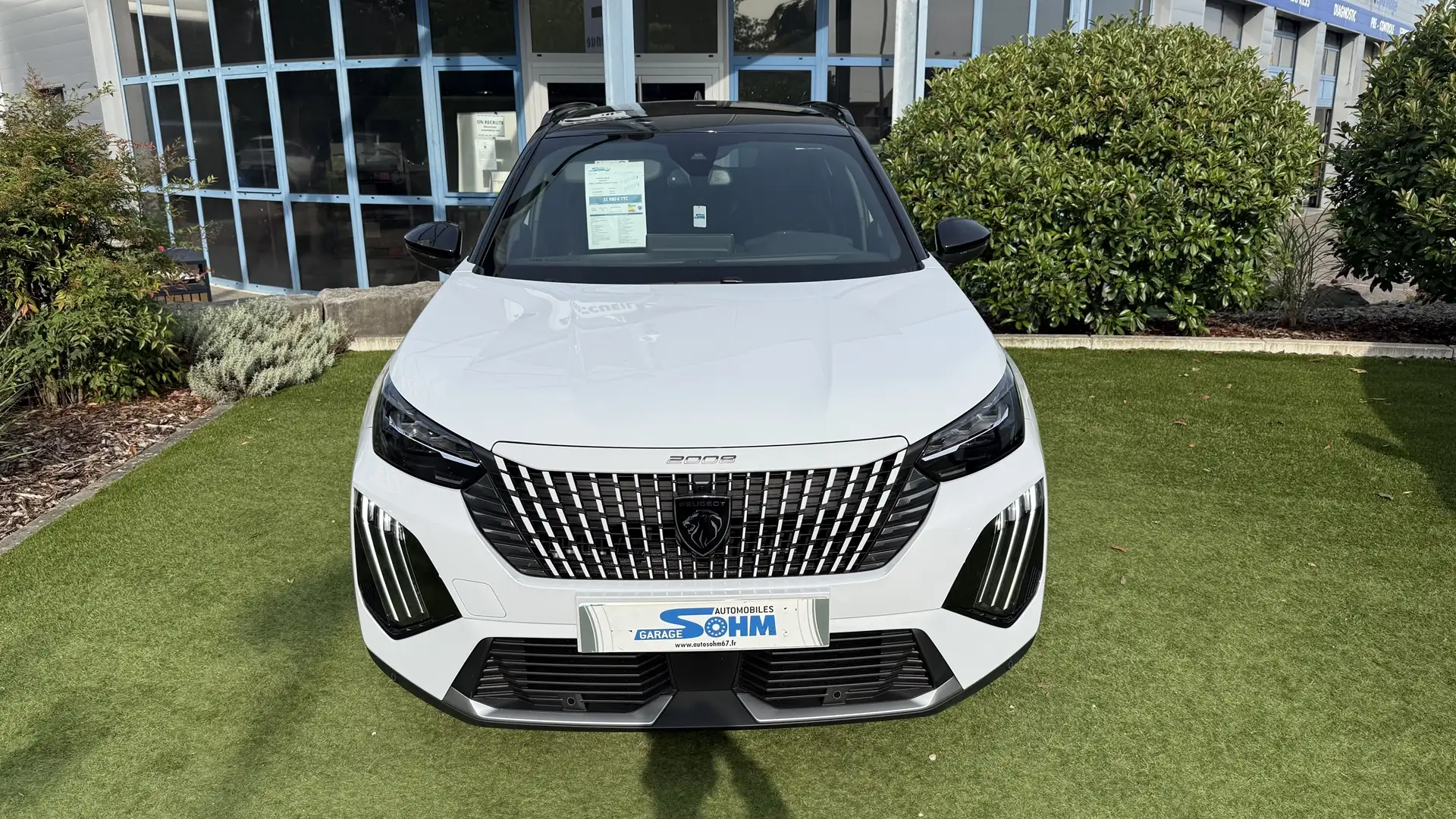 Peugeot 2008 1.2 HYBRID 145CH GT E-DCS6 Blanc - 2
