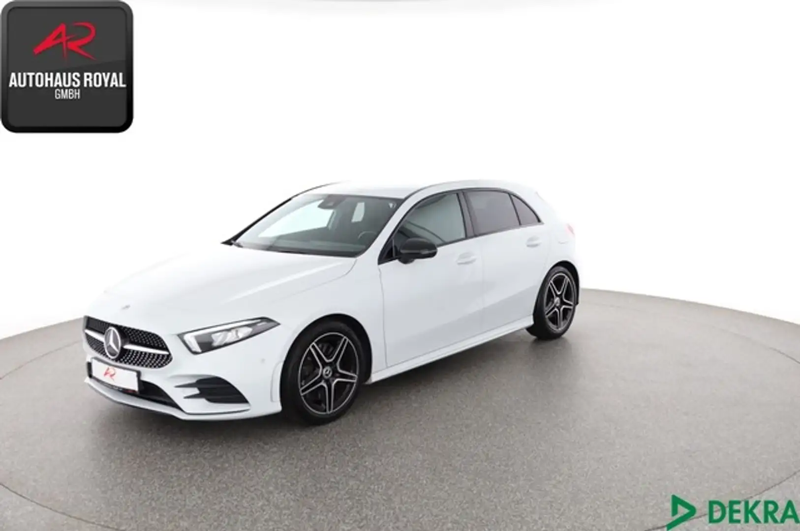 Mercedes-Benz A 250 4M AMG NIGHTPAKET KAMERA,SPURHALTE,18Z,SH Weiß - 1