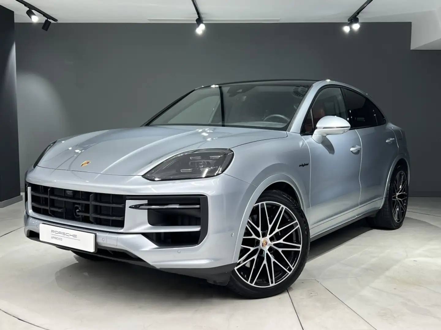 Porsche Cayenne Coupé E-Hybrid Aut. Plateado - 1