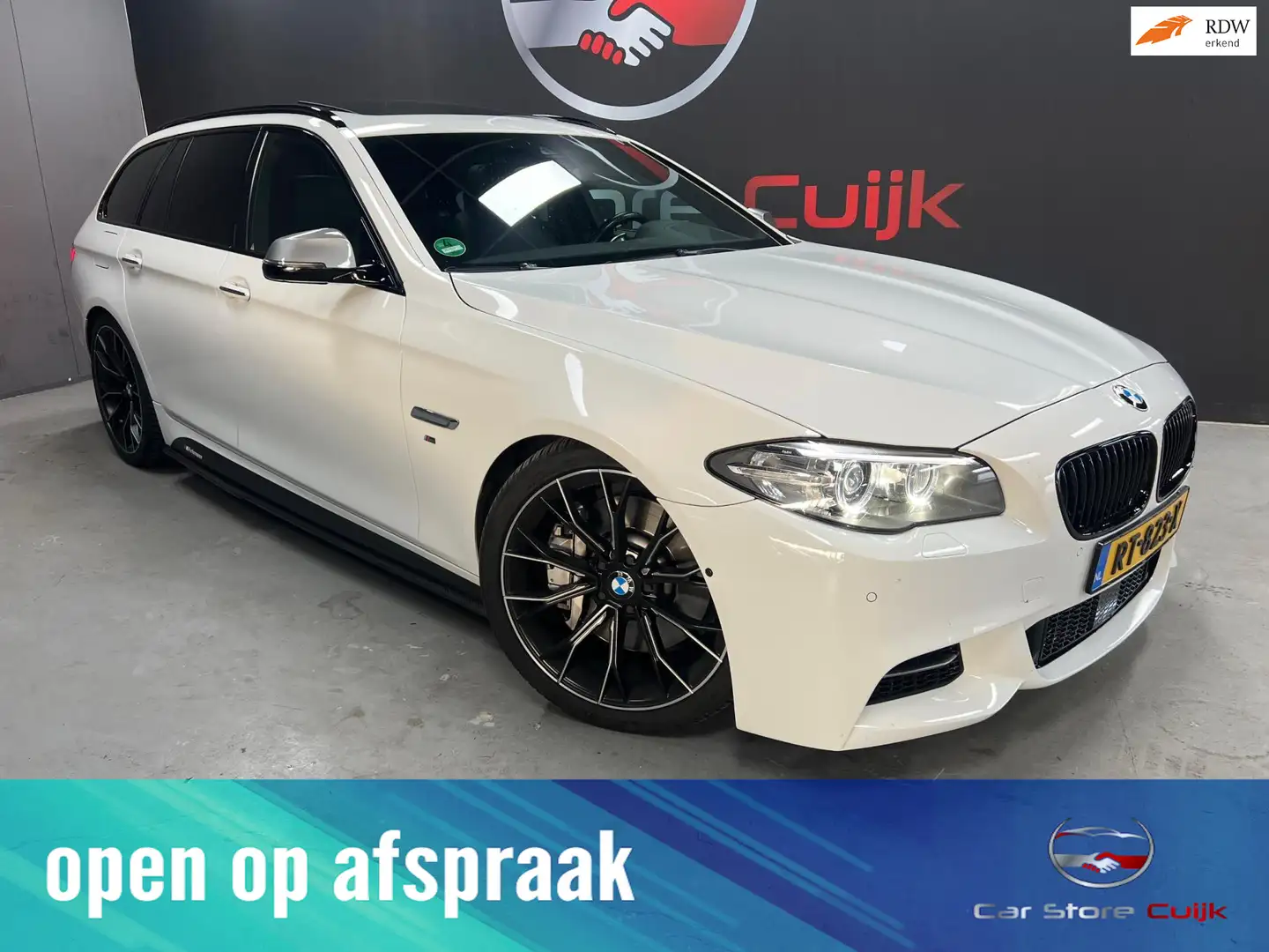 BMW M550 5-serie Touring M550xd | Softclose | HarmanKardon| White - 1