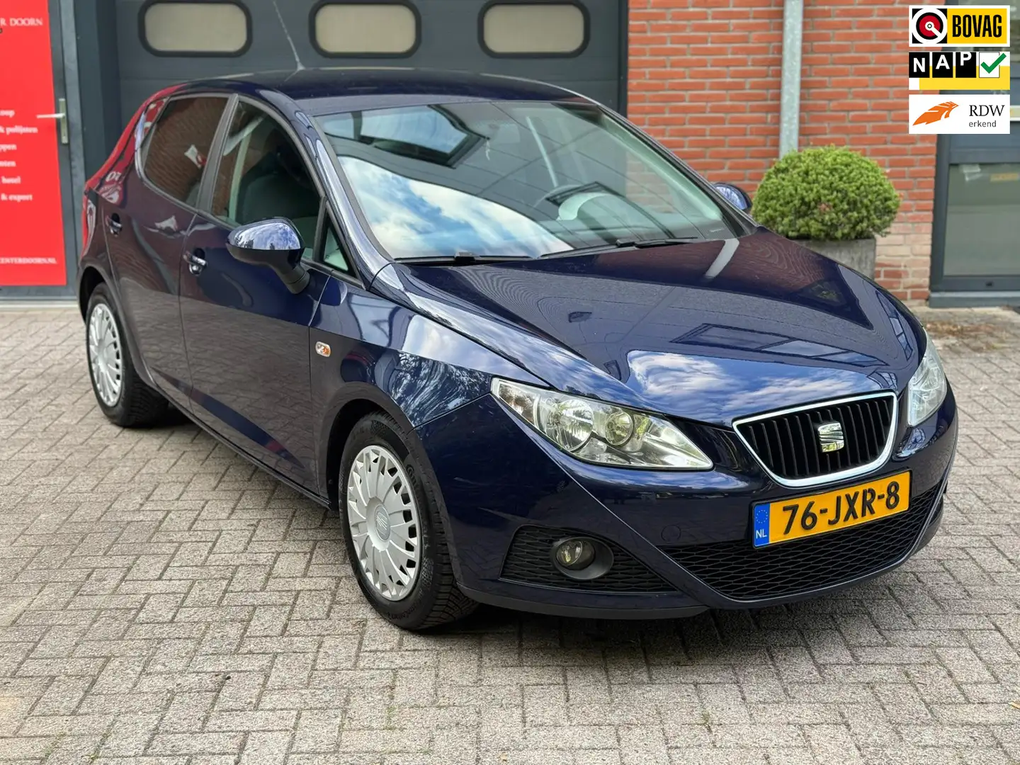SEAT Ibiza 1.4 Elek.Pakket/Airco/NAP/Onderhouden/Carplay/Luxe Blauw - 1