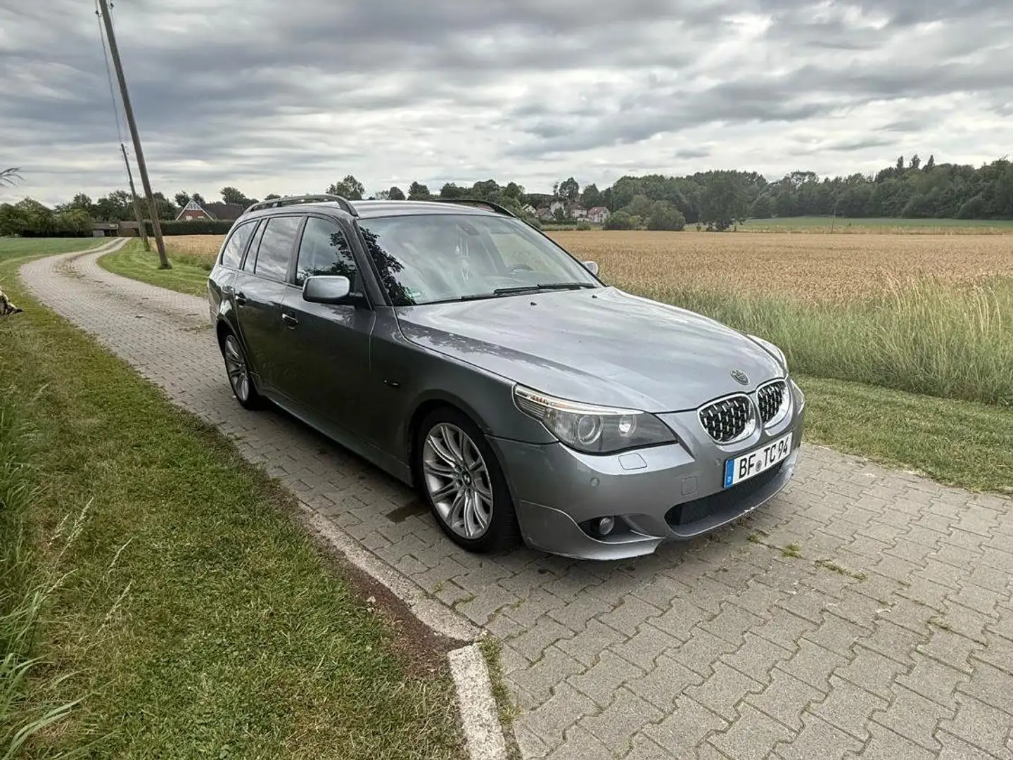 BMW 525 525d Touring Silber - 2