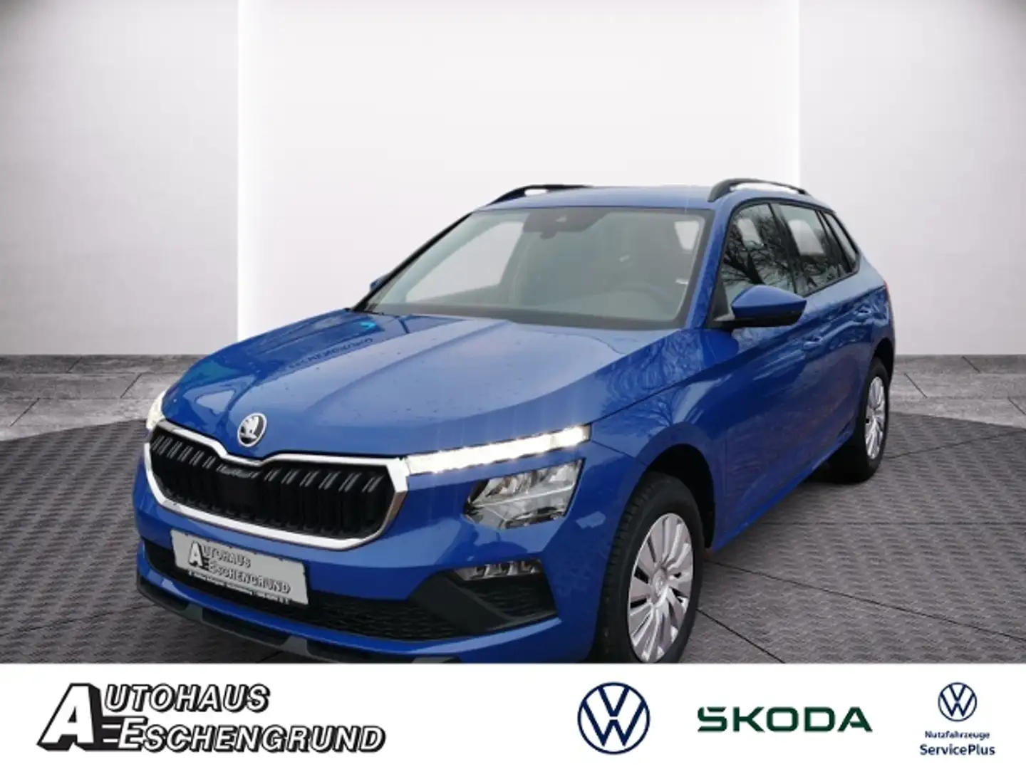 Skoda Kamiq 1.0 TSI Essence SITZHEIZUNG PDC MFL AID Blauw - 1