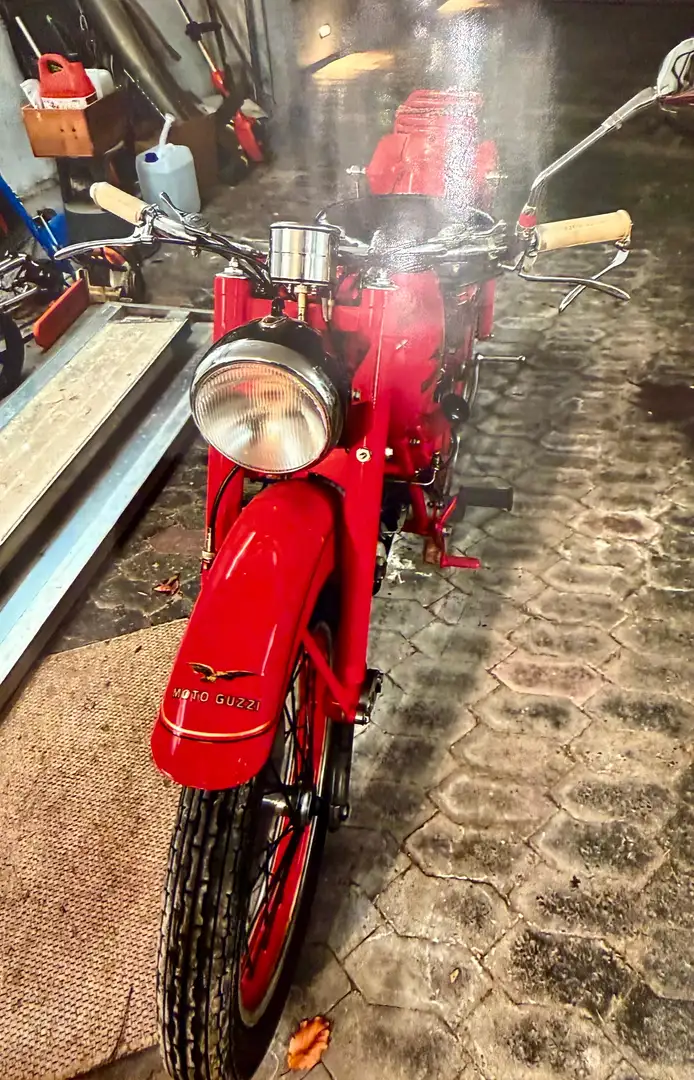 Moto Guzzi Falcone 1949 Rojo - 1