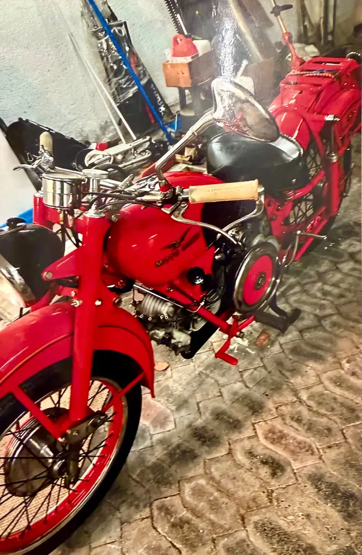 Moto Guzzi Falcone 1949 Rojo - 2